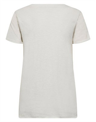 Mos Mosh - MMNadine Deco T-shirt - Ecru 
